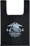 Yuru Camp Season 3 - Shima Rin Yuru Camp Eco Bag (Black) thumbnail 1