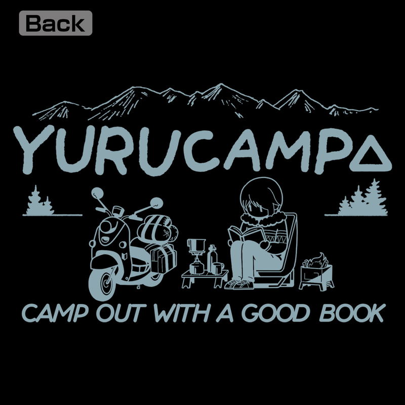 Yuru Camp Season 3 - Shima Rin Yuru Camp Thin Dry Hoodie (Black | Size L) image 3