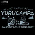 Yuru Camp Season 3 - Shima Rin Yuru Camp Thin Dry Hoodie (Black | Size XXL) thumbnail 3