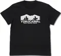 Yuru Camp Season 3 - Rin, Ayano Touring T-shirt (Black | Size S) thumbnail 1