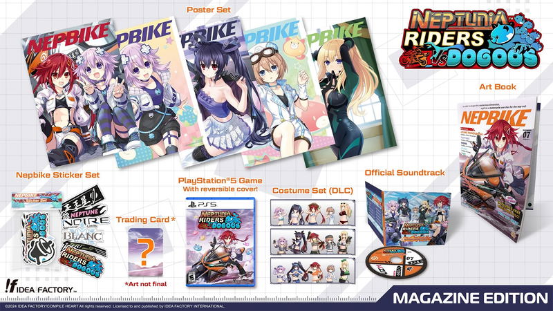 Neptunia Riders VS Dogoos [Magazine Edition] image 1