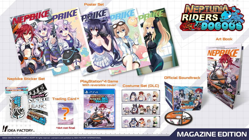 Neptunia Riders VS Dogoos [Magazine Edition] image 1