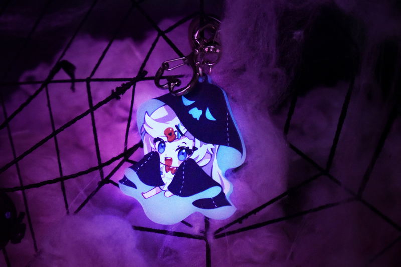 Obake Pam - Glow in the Dark Keychain (Halloween) image 5