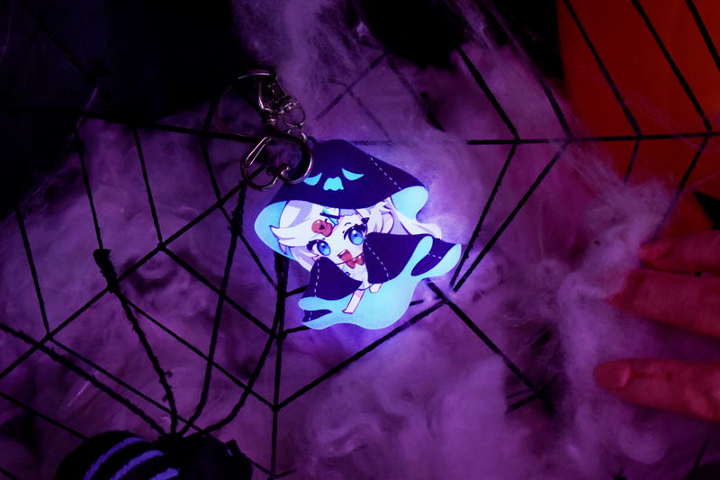 Obake Pam - Glow in the Dark Keychain (Halloween) image 7