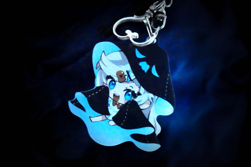 Obake Pam - Glow in the Dark Keychain (Halloween) image 4