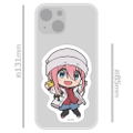 Yurucamp Season 3 Die-cut Sticker Kagamihara Nadeshiko thumbnail 3