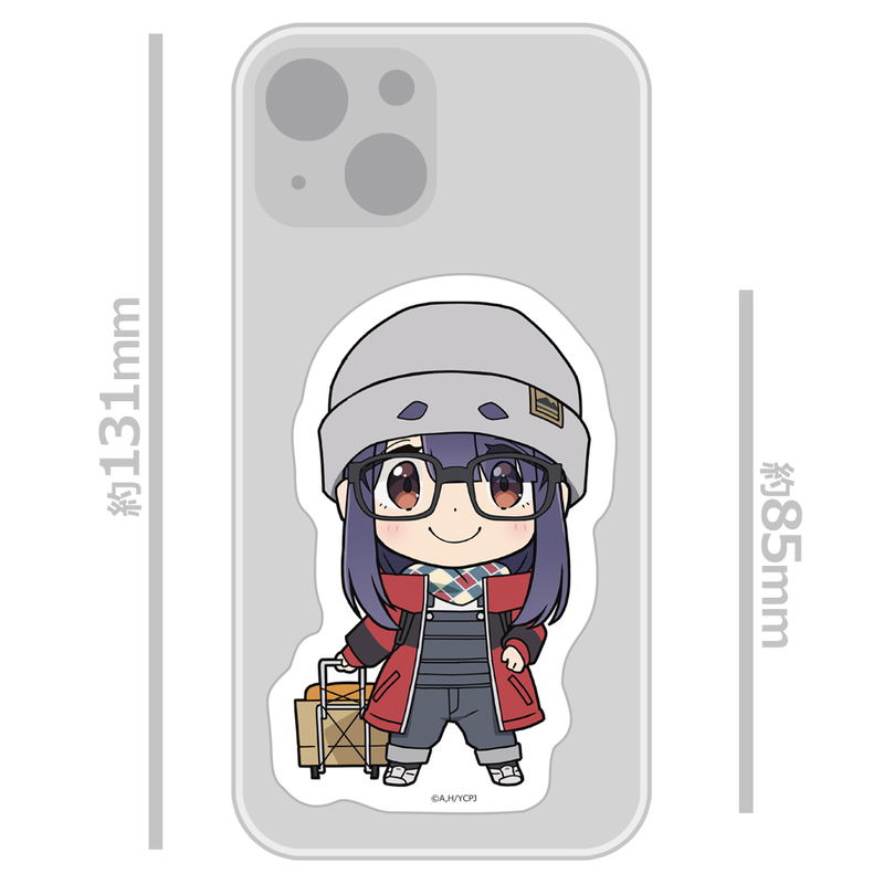 Yurucamp Season 3 Die-cut Sticker Ohgaki Chiaki image 3