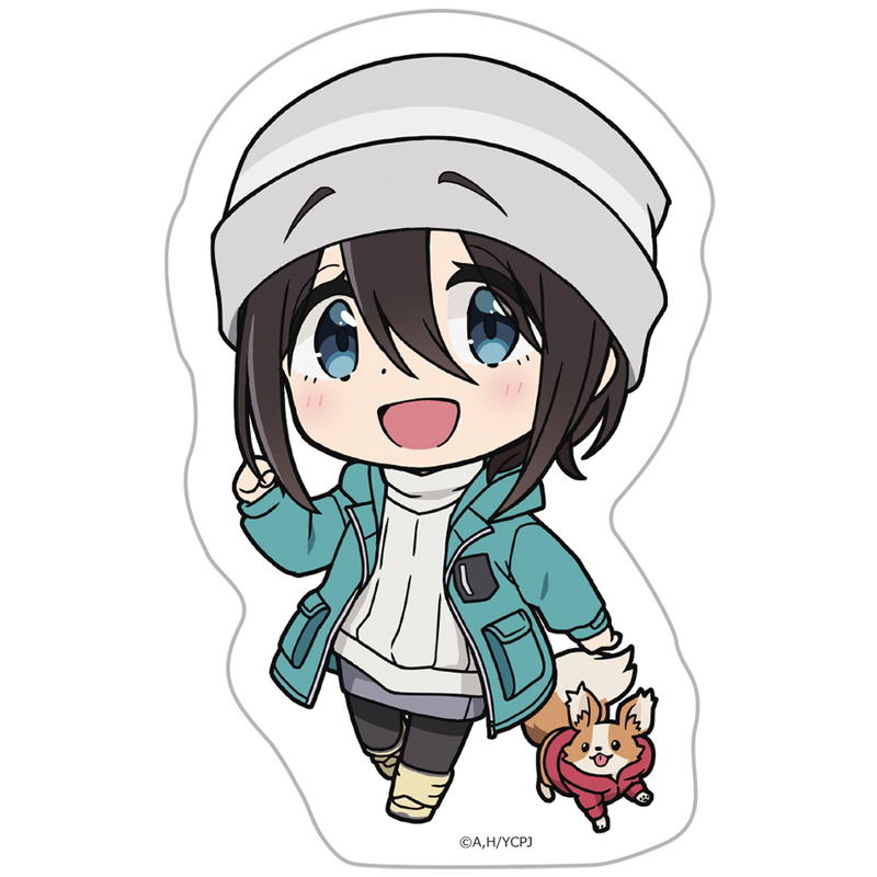 Yurucamp Season 3 Die-cut Sticker Saitou Ena image 1