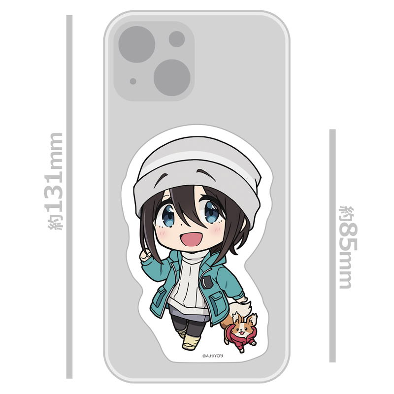 Yurucamp Season 3 Die-cut Sticker Saitou Ena image 3