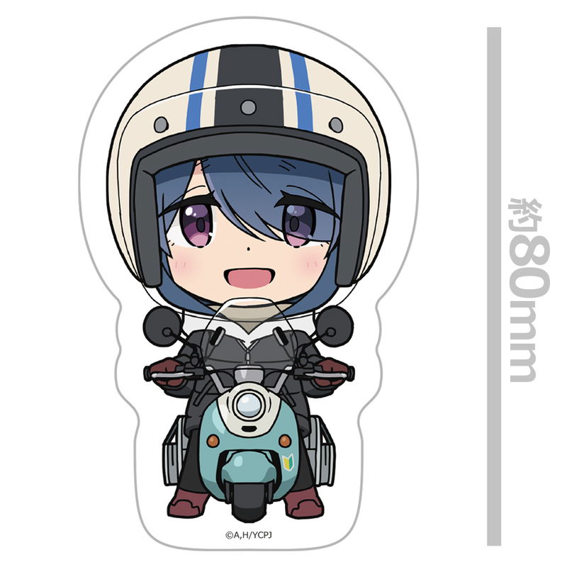 Yurucamp Season 3 Die-cut Sticker Shima Rin image 2
