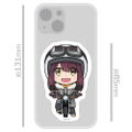 Yurucamp Season 3 Die-cut Sticker Toki Ayano thumbnail 3