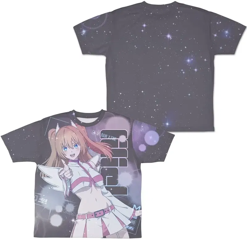 2.5 Dimensional Seduction - Liliel Double-sided Full Graphic T-shirt (Size S) image 1