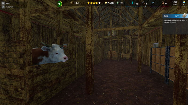 Cafe Owner Simulator: Farm (DLC) <span class="ext" style="background-color: #B0000F; color: #FFFFFF;">DLC</span> <span class="ext" style="background-color: #2a475e; color: #FFFFFF;">STEAM</span> <span class="ext ext_digital">digital</span> image 15