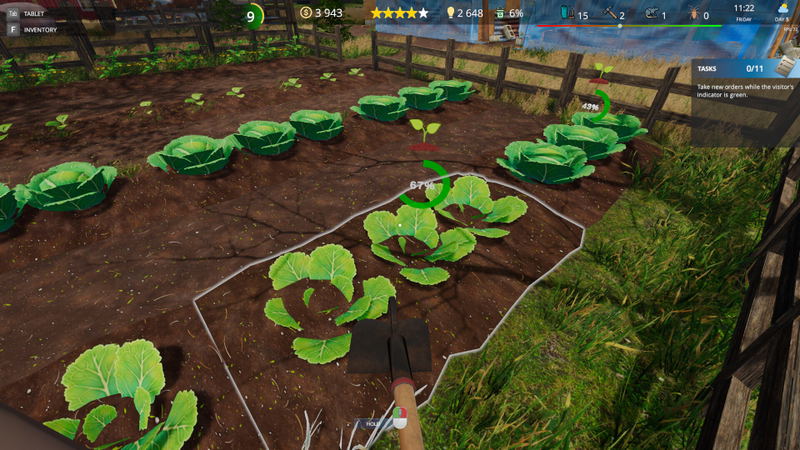 Cafe Owner Simulator: Farm (DLC) <span class="ext" style="background-color: #B0000F; color: #FFFFFF;">DLC</span> <span class="ext" style="background-color: #2a475e; color: #FFFFFF;">STEAM</span> <span class="ext ext_digital">digital</span> image 3
