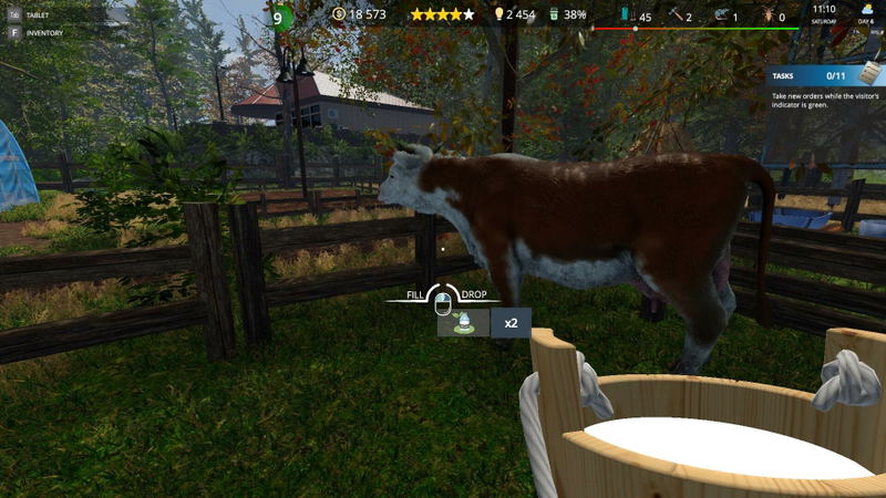 Cafe Owner Simulator: Farm (DLC) <span class="ext" style="background-color: #B0000F; color: #FFFFFF;">DLC</span> <span class="ext" style="background-color: #2a475e; color: #FFFFFF;">STEAM</span> <span class="ext ext_digital">digital</span> image 6