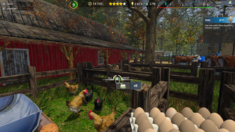 Cafe Owner Simulator: Farm (DLC) <span class="ext" style="background-color: #B0000F; color: #FFFFFF;">DLC</span> <span class="ext" style="background-color: #2a475e; color: #FFFFFF;">STEAM</span> <span class="ext ext_digital">digital</span> image 7