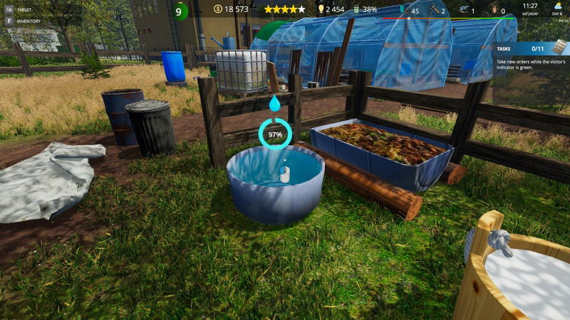 Cafe Owner Simulator: Farm (DLC) <span class="ext" style="background-color: #B0000F; color: #FFFFFF;">DLC</span> <span class="ext" style="background-color: #2a475e; color: #FFFFFF;">STEAM</span> <span class="ext ext_digital">digital</span> image 9
