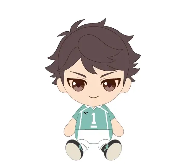Haikyu!! Chibi Plush Oikawa Toru image 1