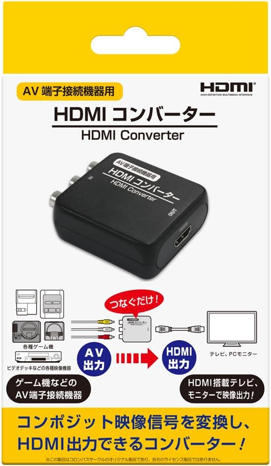 HDMI Converter for AV Terminal Connection Devices image 1