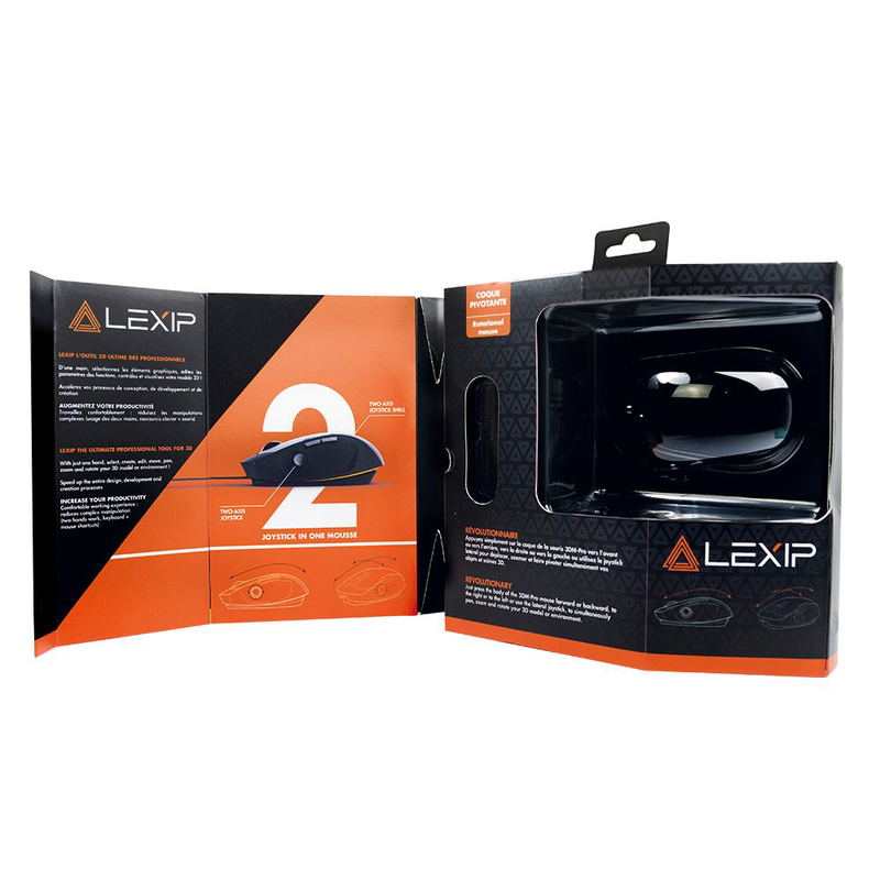 Lexip PU94 3D Wired Mouse for Laptop, Desktop