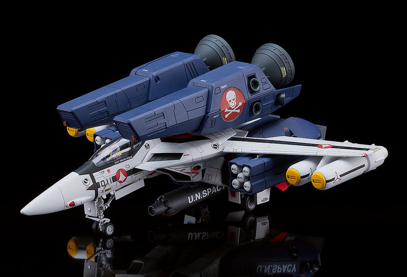 Macross Do You Remember Love? PLAMAX PX11 1/72 Scale Plastic Model Kit: VF-1A Super Fighter Valkyrie Skull Platoon image 2