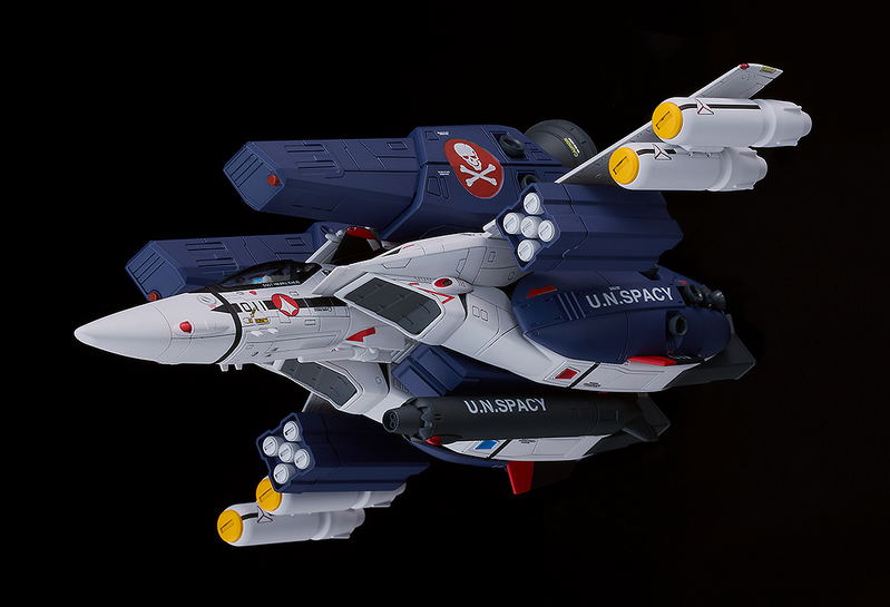 Macross Do You Remember Love? PLAMAX PX11 1/72 Scale Plastic Model Kit: VF-1A Super Fighter Valkyrie Skull Platoon image 5