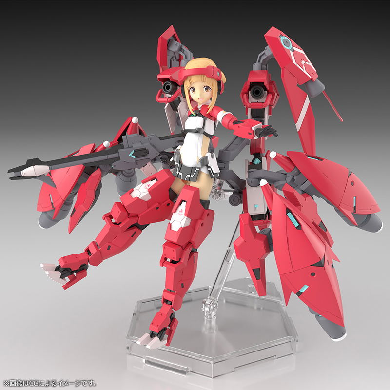 Megami Device x Alice Gear Aegis Plastic Model Kit: Takahata Nodoka (Shimon) image 2