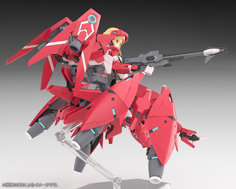 Megami Device x Alice Gear Aegis Plastic Model Kit: Takahata Nodoka (Shimon) image 3