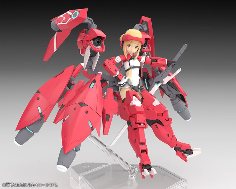 Megami Device x Alice Gear Aegis Plastic Model Kit: Takahata Nodoka (Shimon) image 4