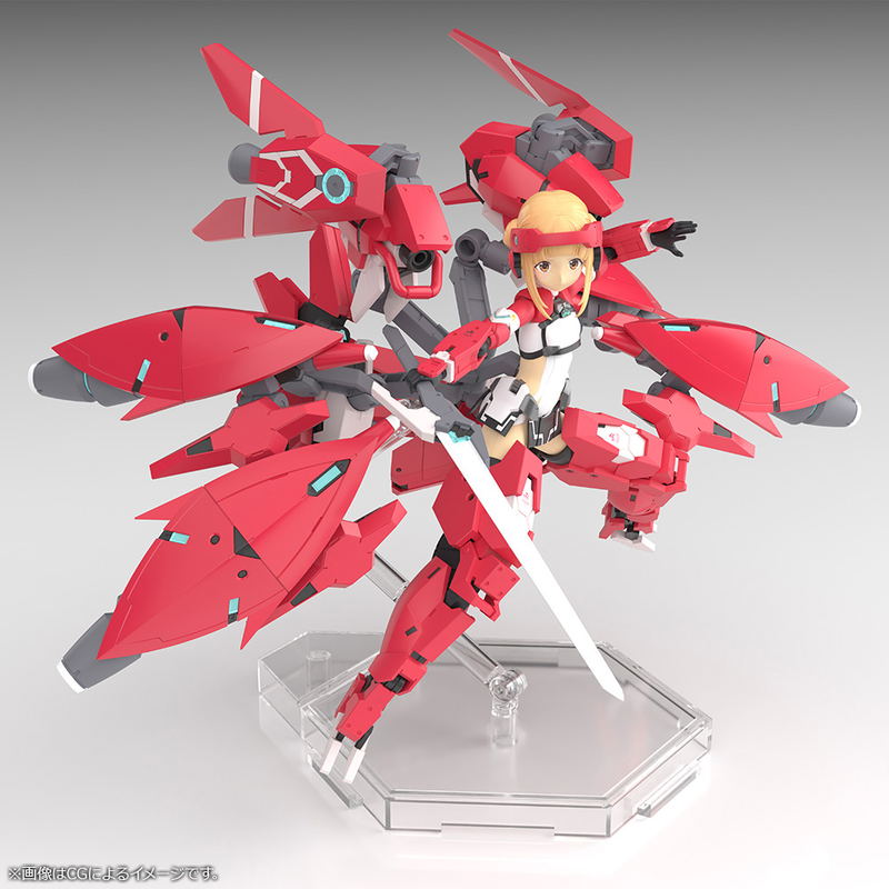 Megami Device x Alice Gear Aegis Plastic Model Kit: Takahata Nodoka (Shimon) image 6
