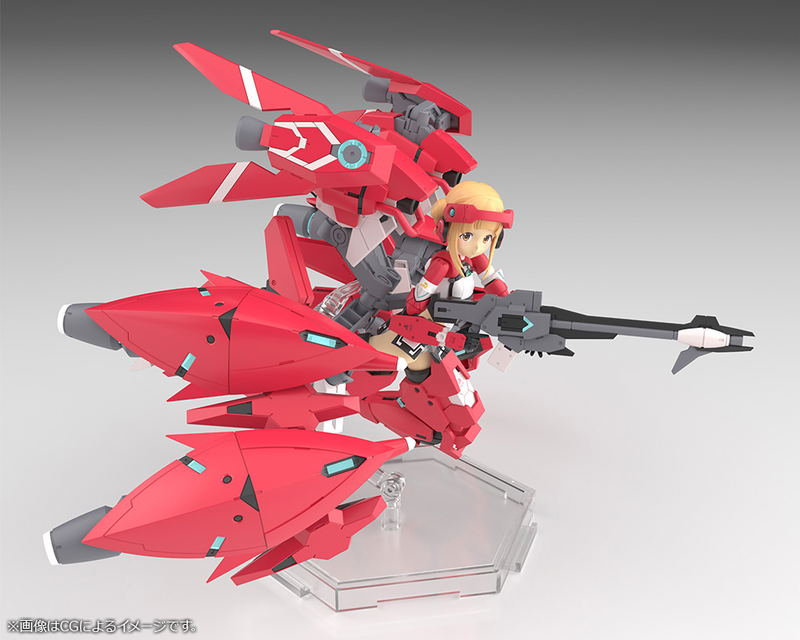 Megami Device x Alice Gear Aegis Plastic Model Kit: Takahata Nodoka (Shimon) image 7
