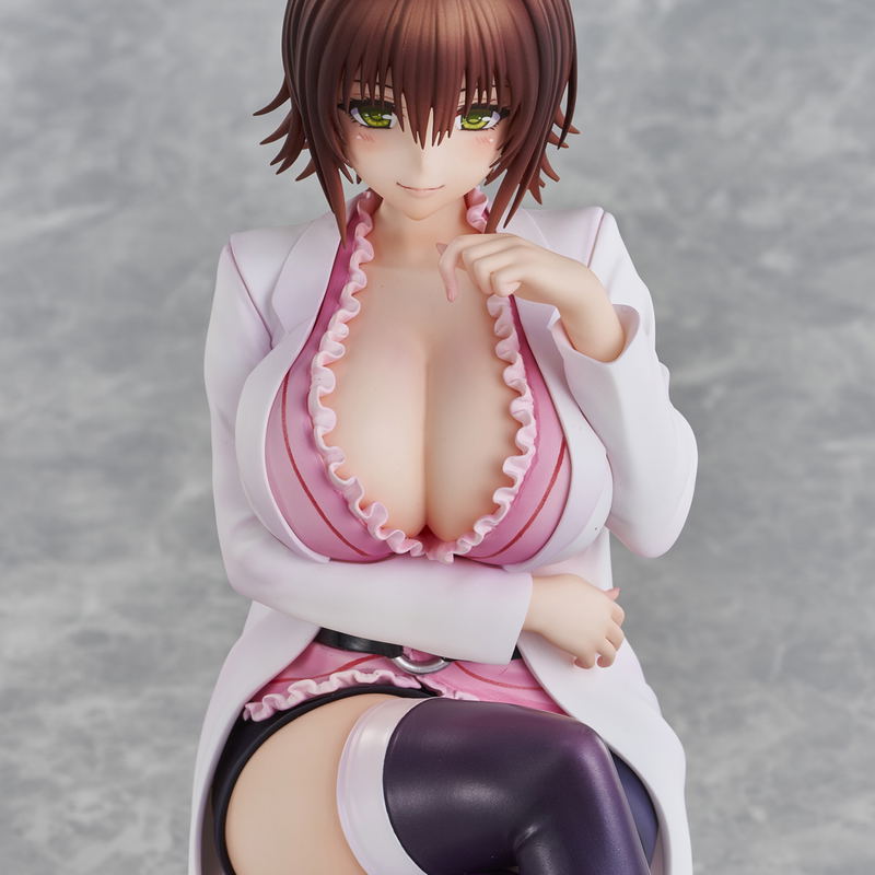 To Love-Ru Darkness Pre-Painted Figure: Nurse Series Mikado Ryoko -School Nurse Ver.- image 11