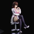 To Love-Ru Darkness Pre-Painted Figure: Nurse Series Mikado Ryoko -School Nurse Ver.- thumbnail 12