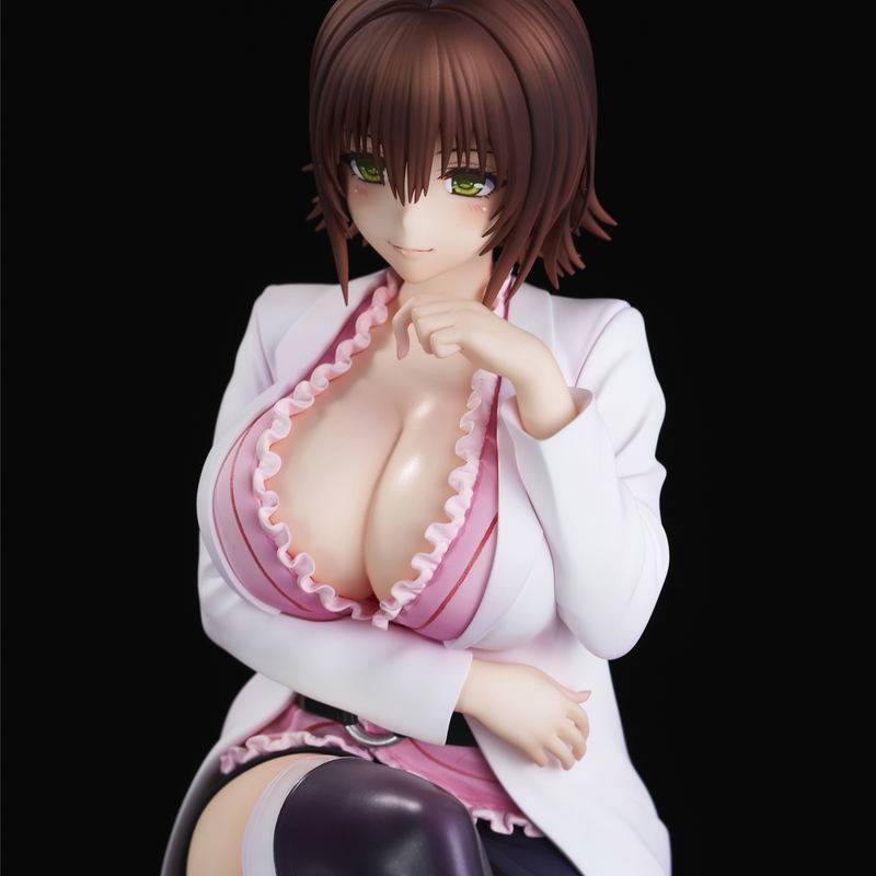 To Love-Ru Darkness Pre-Painted Figure: Nurse Series Mikado Ryoko -School Nurse Ver.- image 14