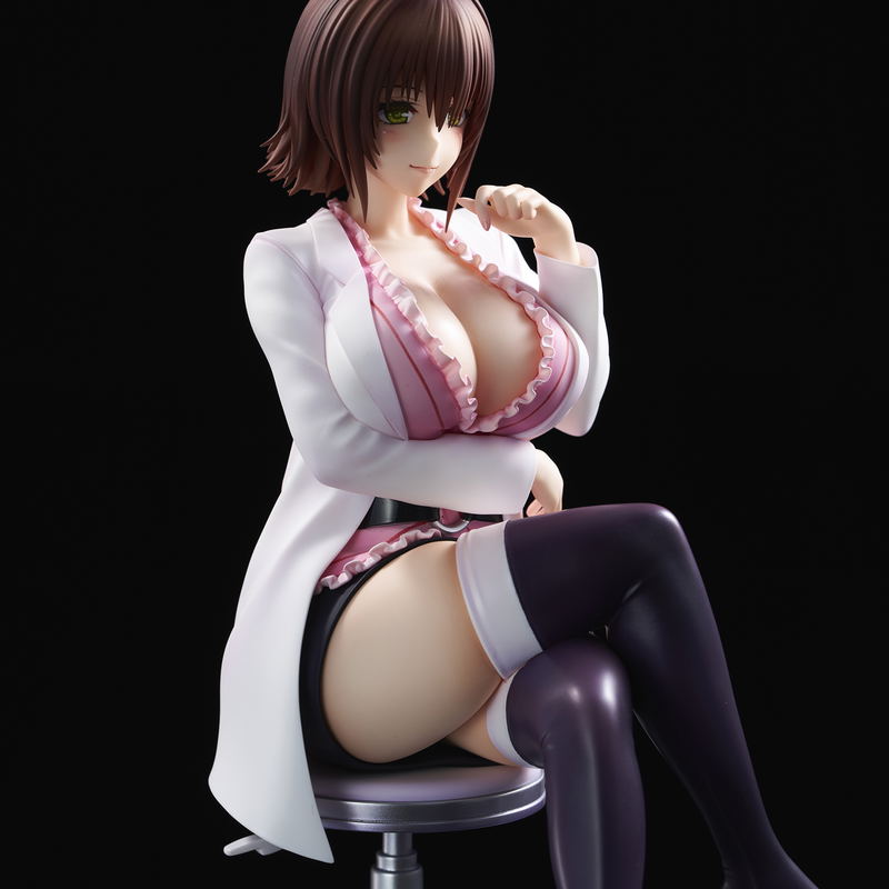 To Love-Ru Darkness Pre-Painted Figure: Nurse Series Mikado Ryoko -School Nurse Ver.- image 16