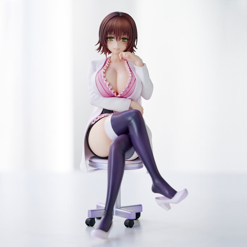 To Love-Ru Darkness Pre-Painted Figure: Nurse Series Mikado Ryoko -School Nurse Ver.- image 19