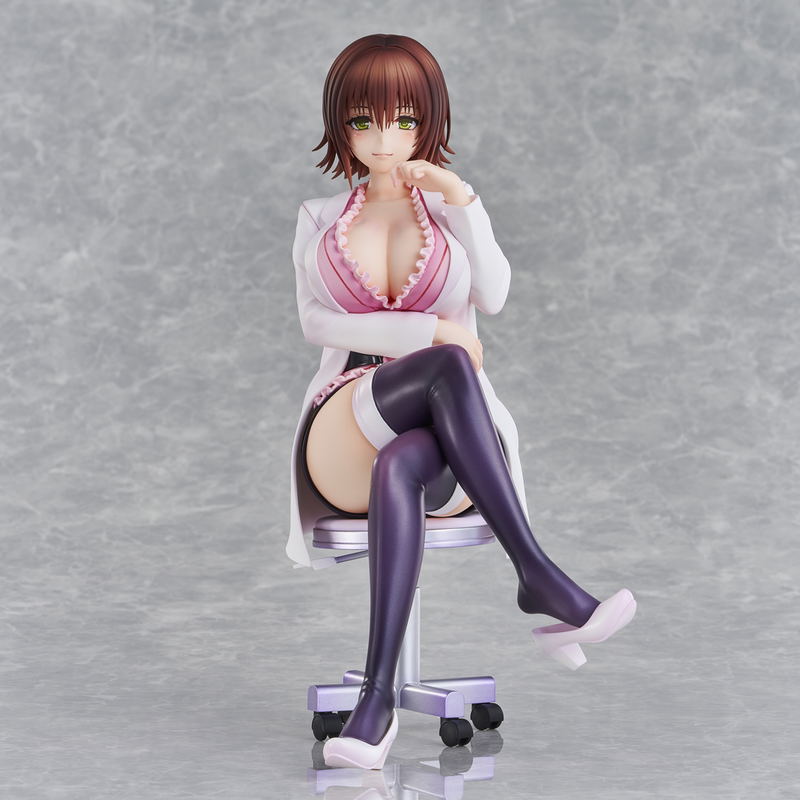 To Love-Ru Darkness Pre-Painted Figure: Nurse Series Mikado Ryoko -School Nurse Ver.- image 2