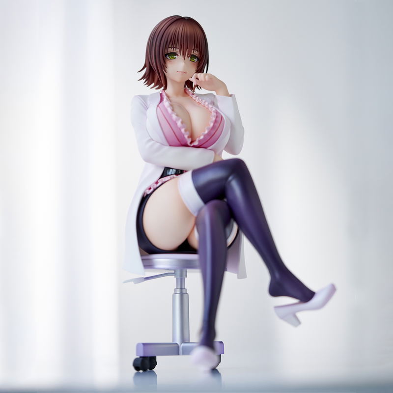 To Love-Ru Darkness Pre-Painted Figure: Nurse Series Mikado Ryoko -School Nurse Ver.- image 20
