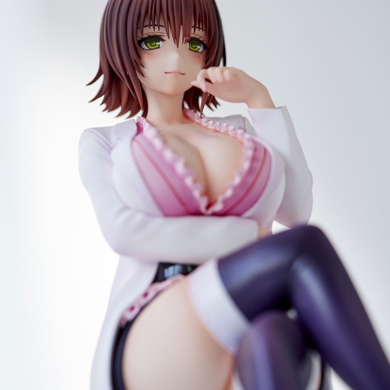To Love-Ru Darkness Pre-Painted Figure: Nurse Series Mikado Ryoko -School Nurse Ver.- image 21