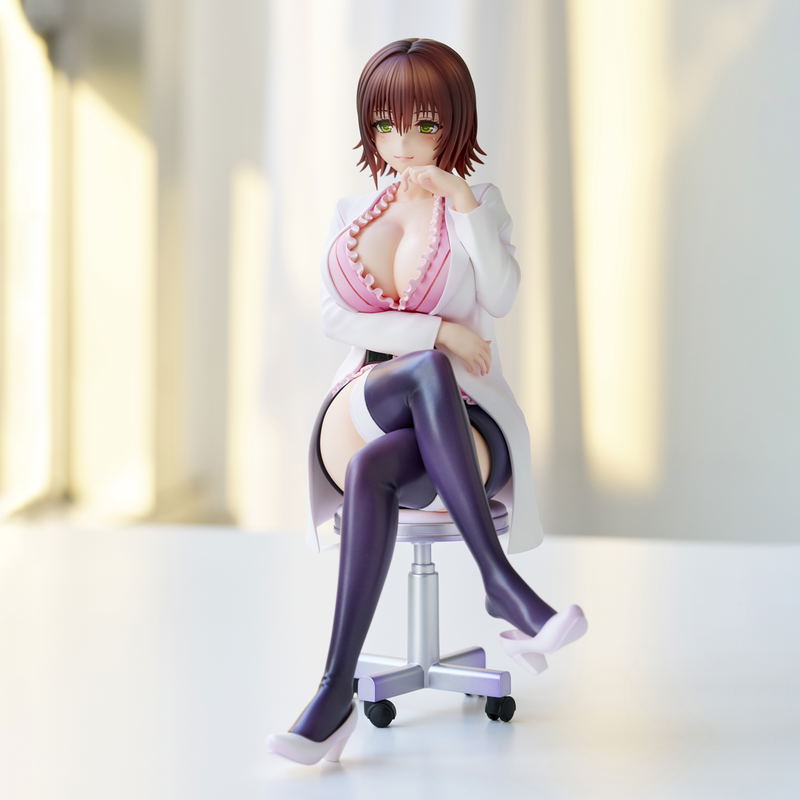 To Love-Ru Darkness Pre-Painted Figure: Nurse Series Mikado Ryoko -School Nurse Ver.- image 23