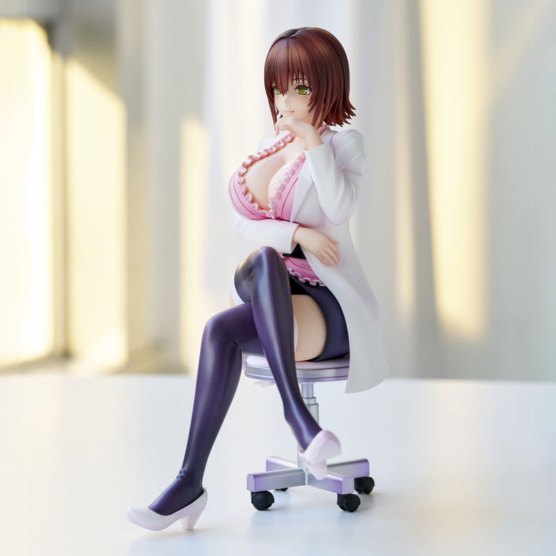 To Love-Ru Darkness Pre-Painted Figure: Nurse Series Mikado Ryoko -School Nurse Ver.- image 24