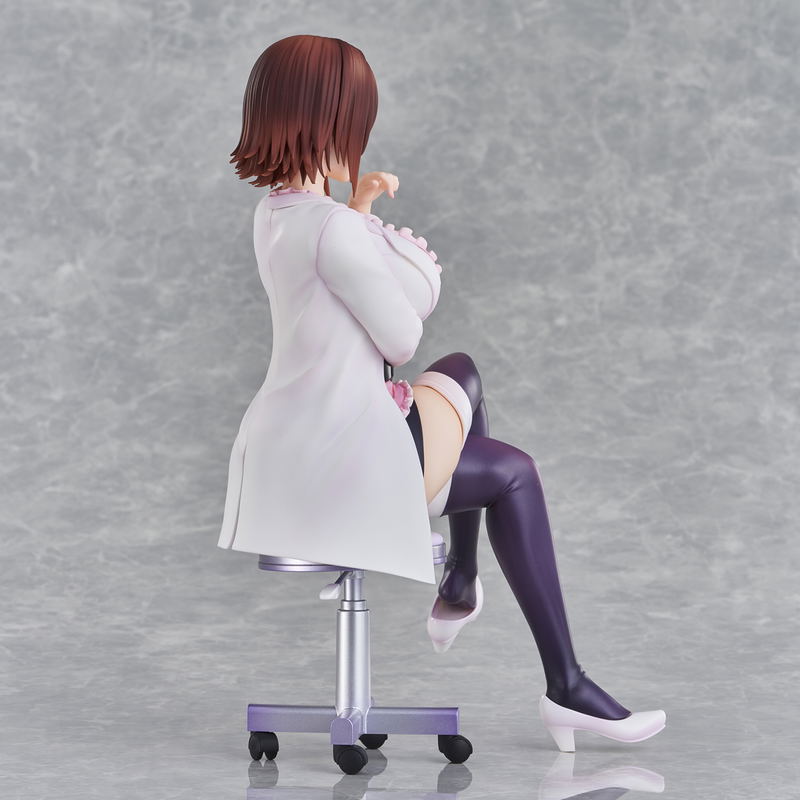 To Love-Ru Darkness Pre-Painted Figure: Nurse Series Mikado Ryoko -School Nurse Ver.- image 6
