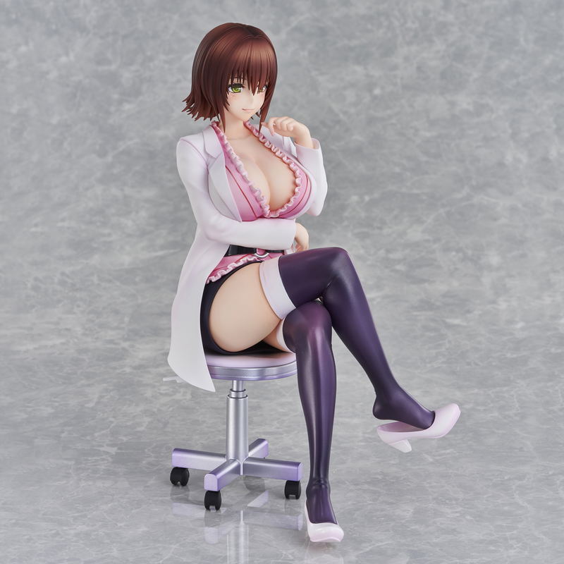 To Love-Ru Darkness Pre-Painted Figure: Nurse Series Mikado Ryoko -School Nurse Ver.- image 8