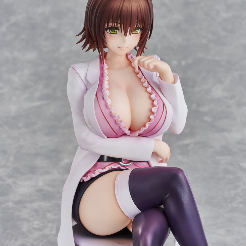 To Love-Ru Darkness Pre-Painted Figure: Nurse Series Mikado Ryoko -School Nurse Ver.- image 9