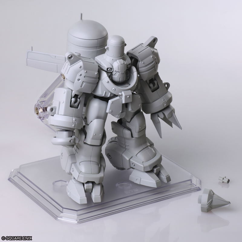 Xenogears Structure Arts 1/144 Scale Plastic Model Kit Series Vol. 3 (Set of 3 Types) image 13