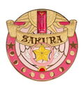 Cardcaptor Sakura 25th Anniversary Metal Badge Star Wand thumbnail 2