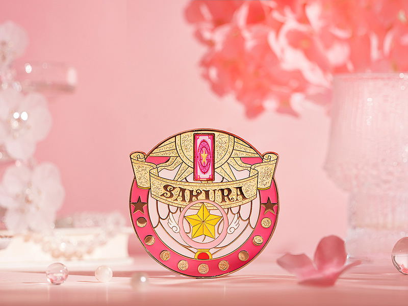 Cardcaptor Sakura 25th Anniversary Metal Badge Star Wand image 7