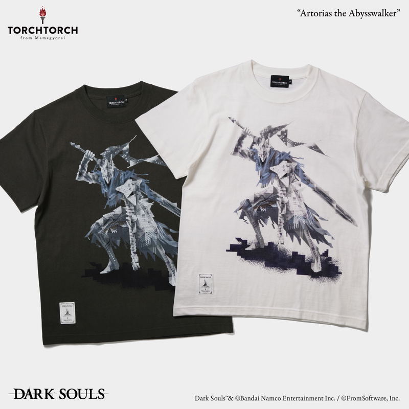 Dark Souls x Torch Torch / Artorias The Abysswalker T-shirt (Vanilla White | Size M) image 4