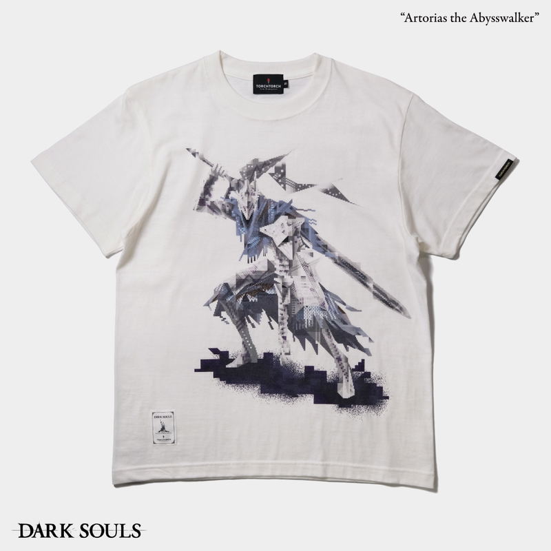 Dark Souls x Torch Torch / Artorias The Abysswalker T-shirt (Vanilla White | Size M) image 1