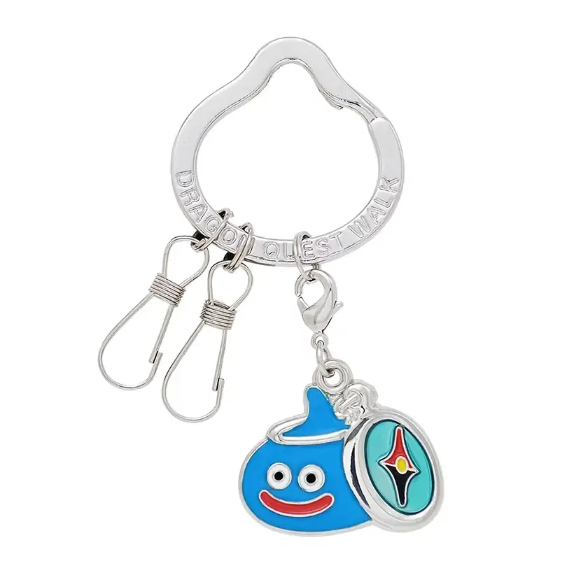 Dragon Quest Walk Metal Key Ring Slamichi (Re-run) — Import Game Deal